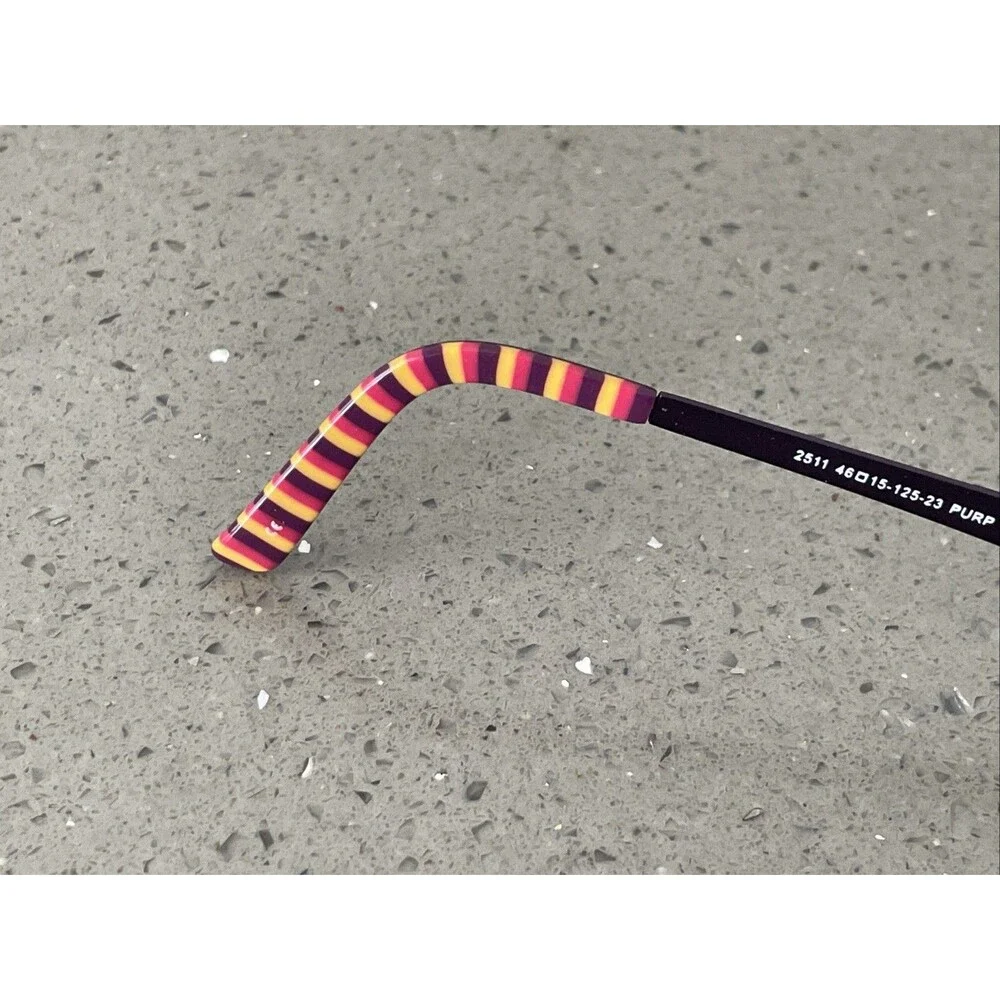 Kool Kids 2511 PURP 46-15-125-23 Purple Metal Full Rim Eyeglasses Frames ONLY
